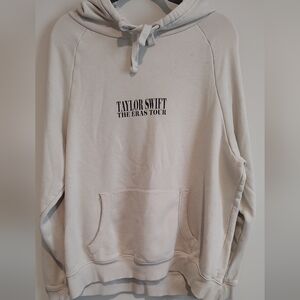 Taylor Swift The Eras Tour Light Beige Hoodie